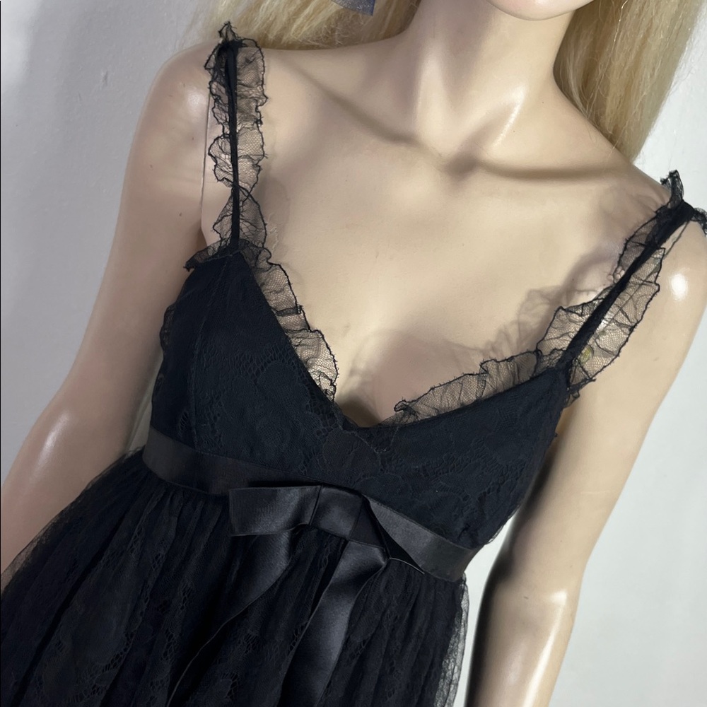 Anna Molinari Black Lace Dress - Picture 2 of 11